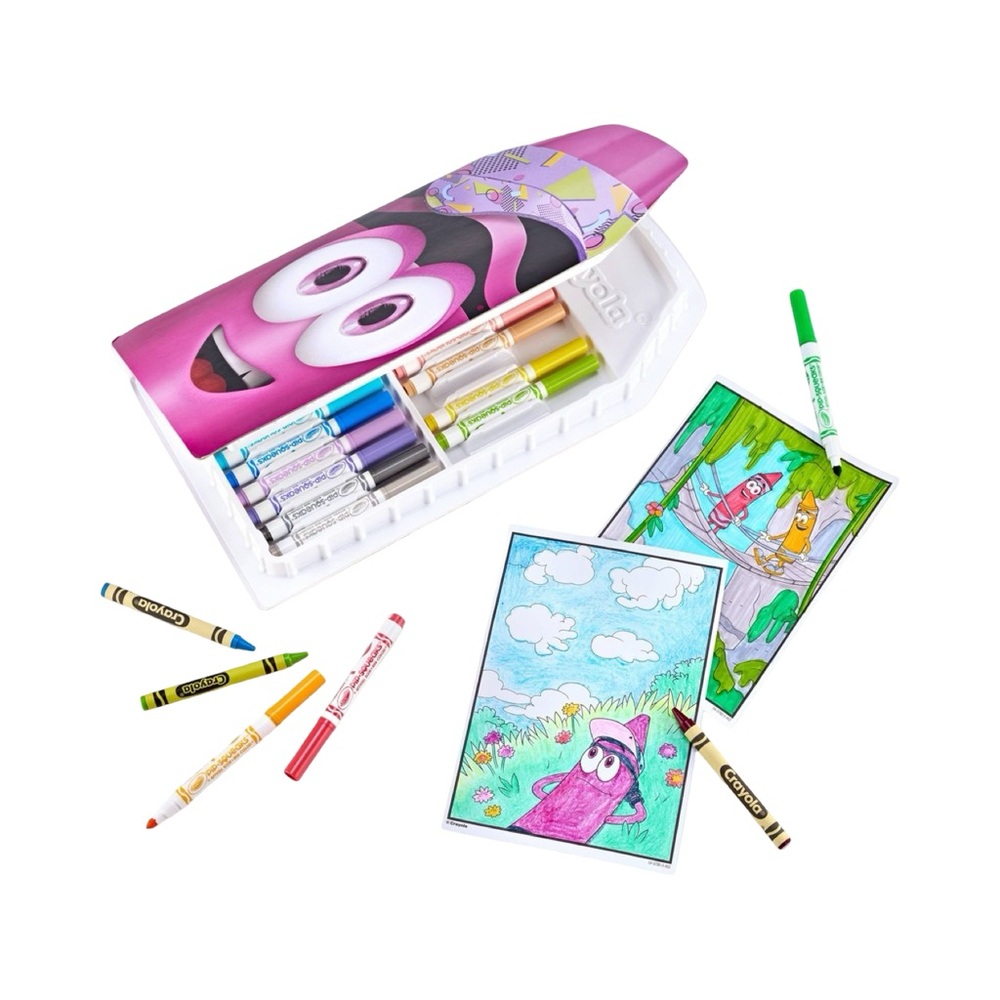 Crayola Mully Limited Edition Art Case and Set 60+ Pieces - Picture 8 of 10
